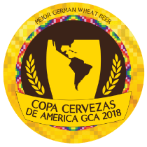 Ouro na Copa Cervezas de América GCA 2018 – Melhor German Wheat Beer