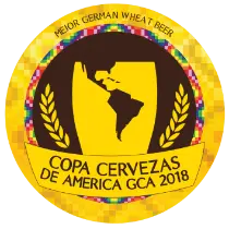 Ouro na Copa Cervezas de América GCA 2018 – Melhor German Wheat Beer