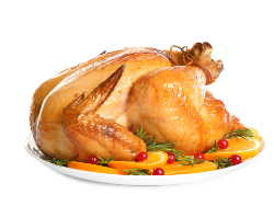 Frango com molho de laranja